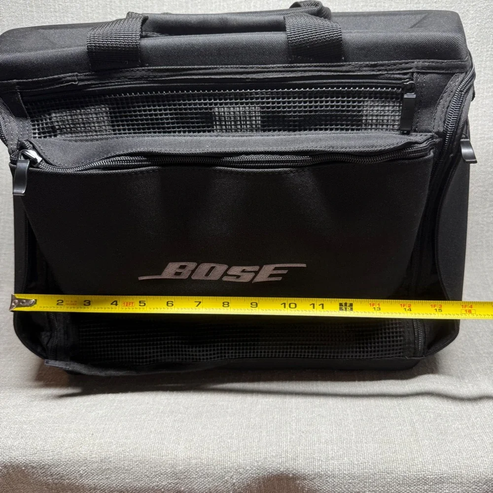 Bose Acoustic Wave II Power Case Black Travel Carrying Bag Shoulder Strap Manual